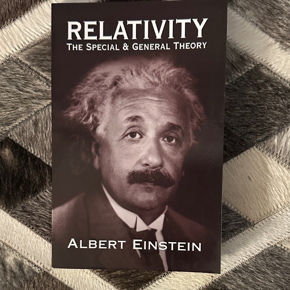 Relativity: The Special & General Theory by Albert Einstein - Black Cover